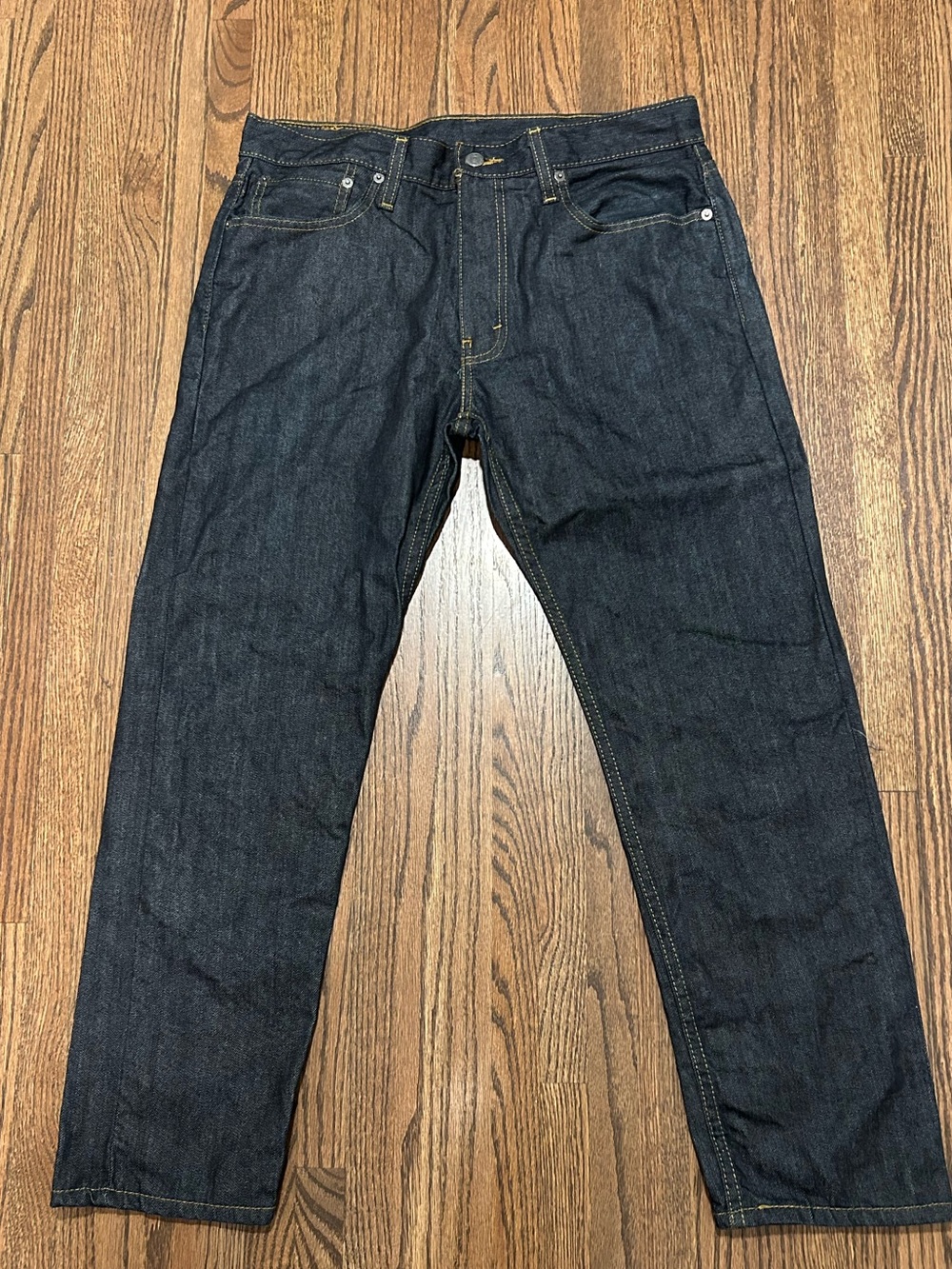 Levi’s 502 Dark Wash Taper Fit Jeans Men’s 33x3